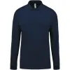 Polo homme manches longues personnalisé avec une broderie
