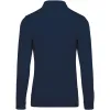 Polo homme manches longues personnalisé avec une broderie