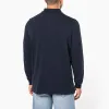 Polo homme manches longues personnalisé avec une broderie