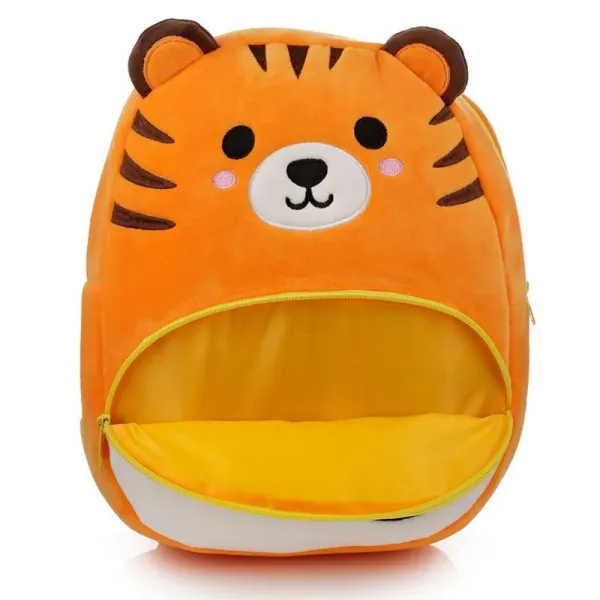 sac à dos tigre avec pochette de rangement