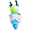 Peluche ver luisant luciole personnalisée et brodée