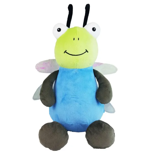 Peluche ver luisant luciole personnalisée et brodée