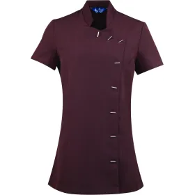 Tunique / blouse esthéticienne brodée personnalisable. Élégance et confort .