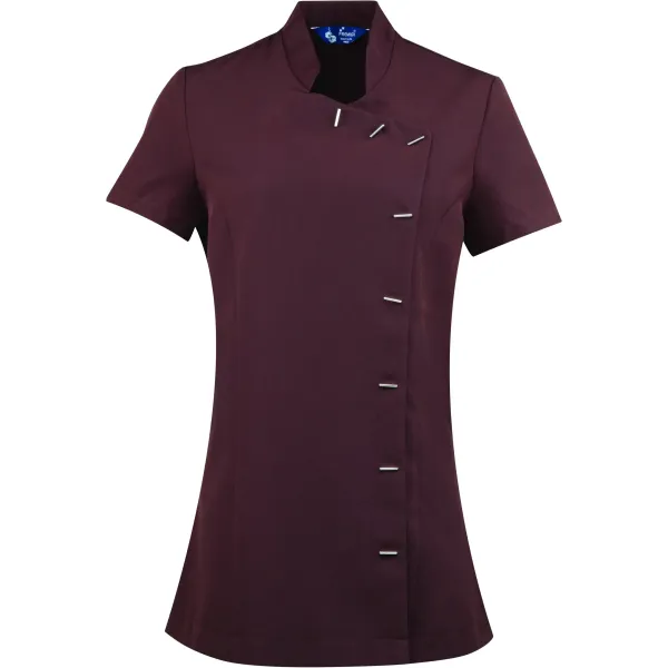 Tunique / blouse esthéticienne brodée personnalisable. Élégance et confort .