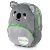 Petit sac à dos enfant koala gris et vert personnalisé et brodé