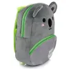 Petit sac à dos enfant koala gris et vert personnalisé et brodé