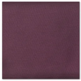 serviette de table brodée aubergine
