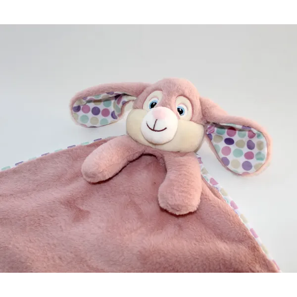 doudou lapin maxi taille personnalisé avec prénom