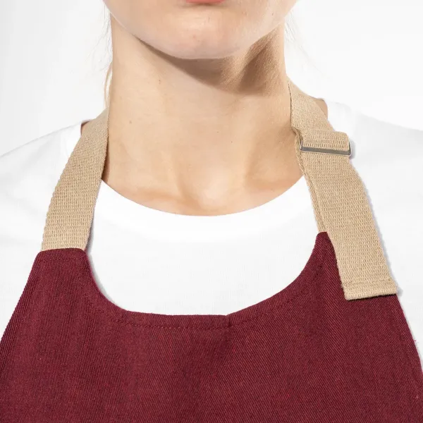 Tablier fleuriste personnalisé écoresponsable avec broderie pro et durable.