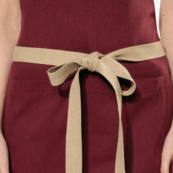 Tablier fleuriste personnalisé écoresponsable avec broderie pro et durable.