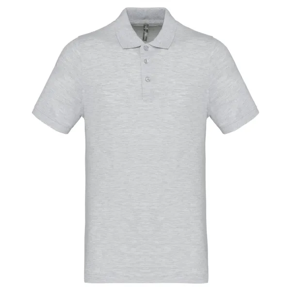 Polo homme manches courtes brodé et personnalisé