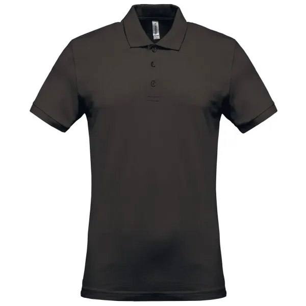 Polo homme manches courtes brodé et personnalisé