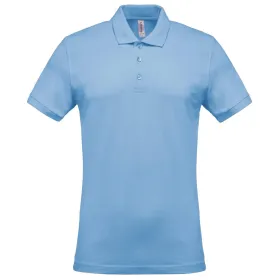Polo homme manches courtes brodé et personnalisé
