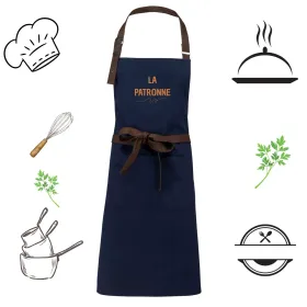tablier de cuisine la patronne