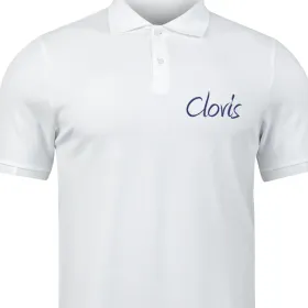 broderie sur polo coeur