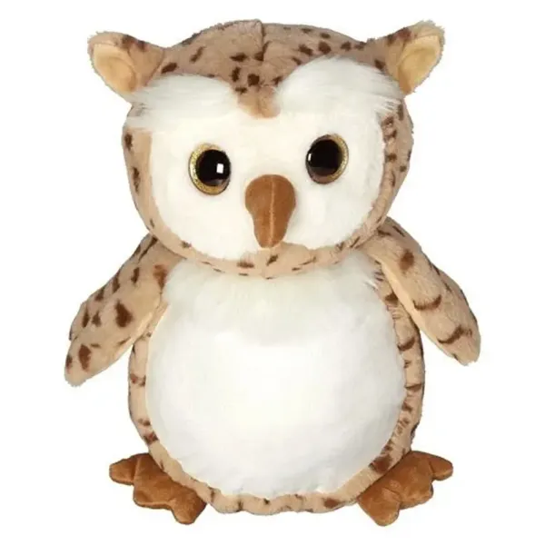 peluche hibou original brodé