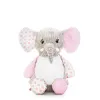 elephant en peluche couleurs pastels personnalisé