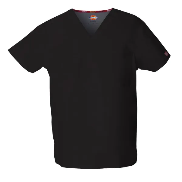 blouse médicale noire personnalisée