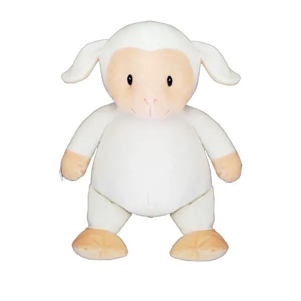 mouton peluche brodé