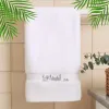 ville de lille brodée sur une serviette