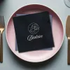 serviette de table bélier personnalisée