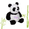 peluche panda personnalisé prénom