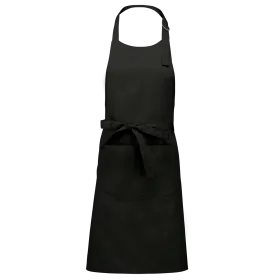 Votre tablier de cuisine brodé avec une poche en coton | Ajoutez texte