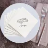 serviette de table porsche 911
