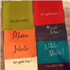 broderie originale sur une serviette de table