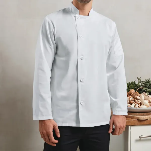 veste cuisinier manches longues