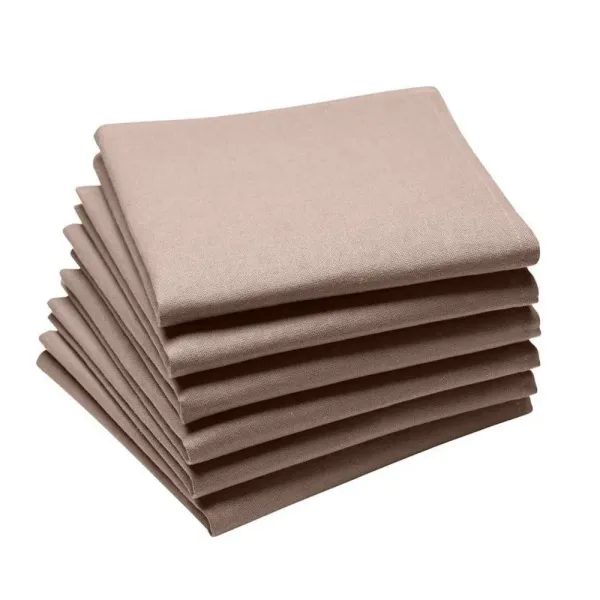 Serviette de table brodée au prénom à offrir à votre collègue