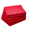 Serviette de table brodée au prénom à offrir à votre collègue