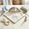 doudou lapin brodé et personnalisé