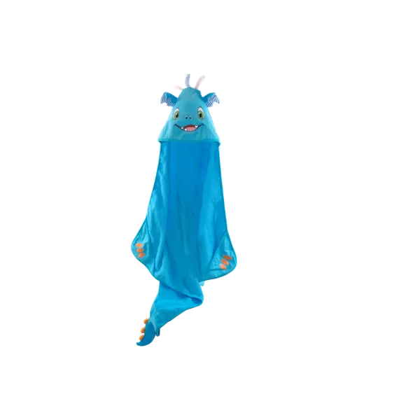 cape de bain enfant dragon