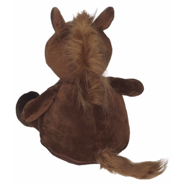 peluche enfant cheval brodé