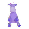 peluche girafe violette personnalisée