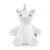 peluche licorne blanche brodée