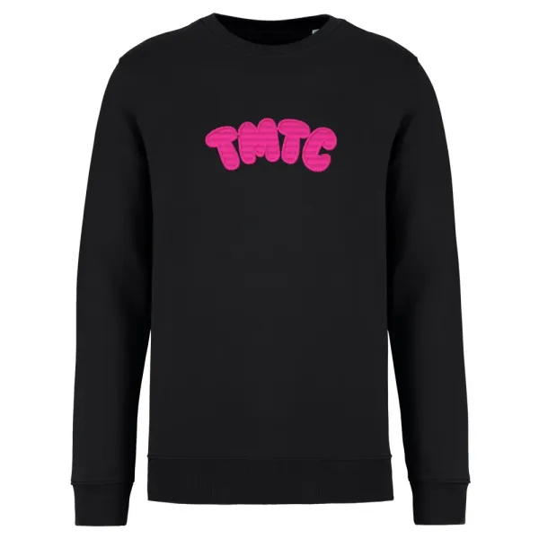 Sweat femme original manches longues TMTC brodé