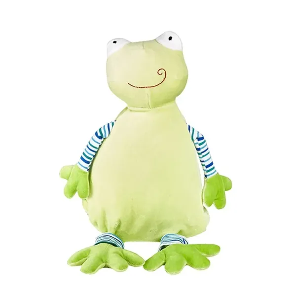 peluche grenouille verte personnalisée