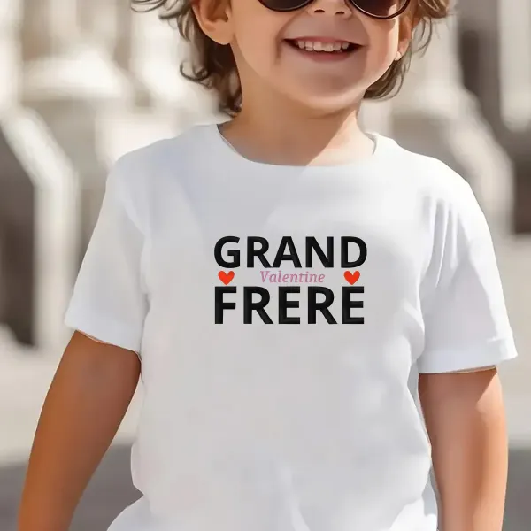 tee shirt enfant grand frere