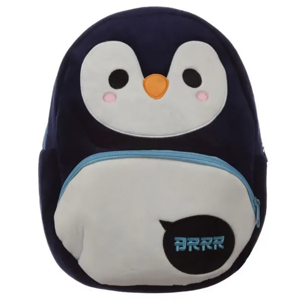 sac peluche pingouin enfant personnalisé