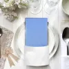 Serviette de table brodée pour un diner entre amoureux