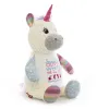 peluche licorne brodée avec texte